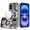 B, variant on For iPhone 16 6.1 inch Thick Hybrid Design Cover Case - A