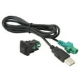 thumbnail image 4 of USB Cable Adapter, Car Audio USB Switch Button Wear Resistant Superior Flexibility Fast Response ABS Plug And Play  For RCD510Plus RCD310Plus CD Player, 4 of 8