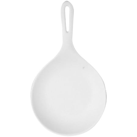 Niceauty Serving Plate With Handles White 1Pack for Steak Plates Microwave Safe