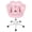 Pink, variant on Wliqien Kids Desk Chair, 360-Degree Swivel Makeup Chair, Adjustable Height Kids Computer Chair with Bow Pillow, Children Desk Chair for Boys Girls in Home Bedroom Study Room