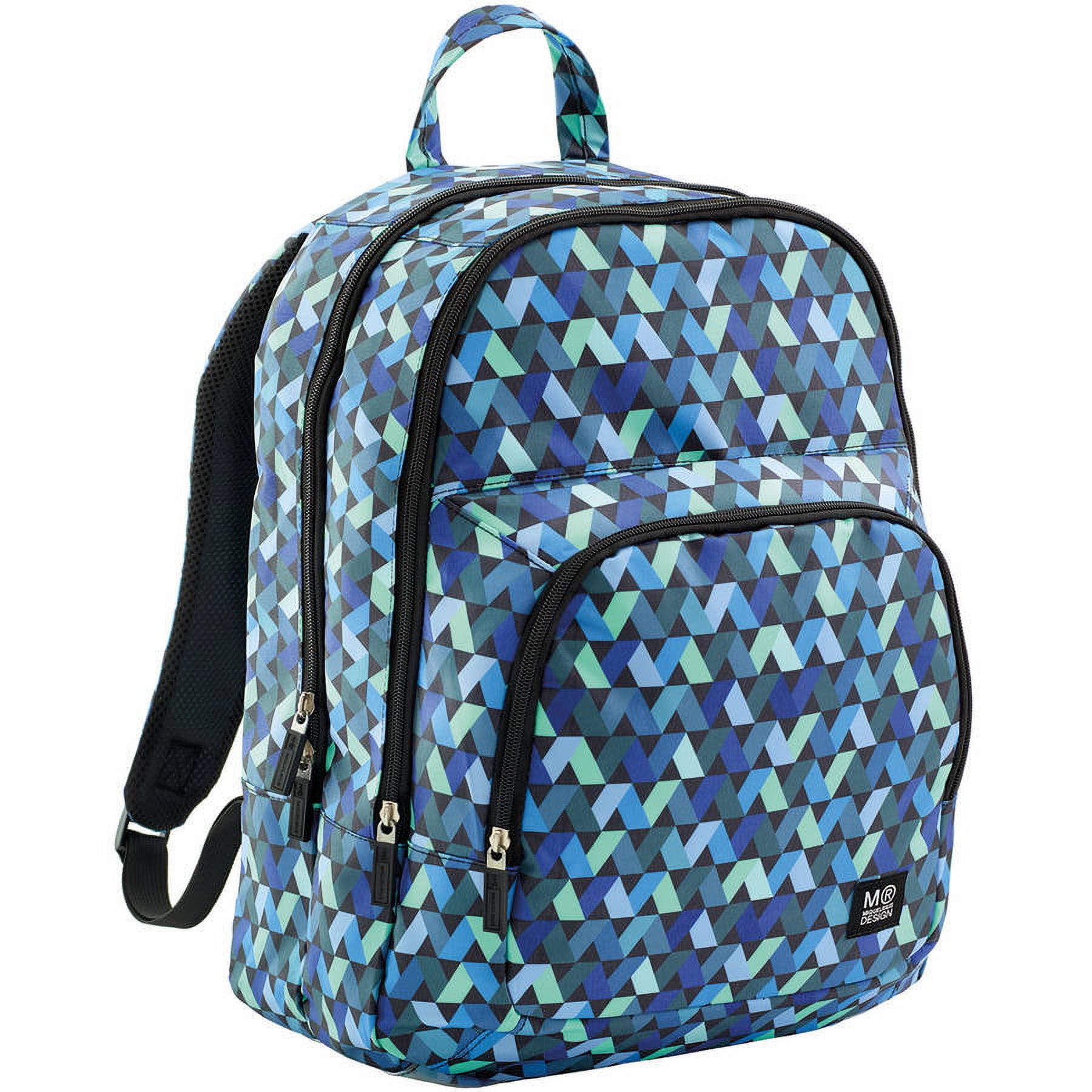 Three Compartment Backpack 12.5 x 16.5 x 6.5 Walmart