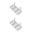 thumbnail image 2 of Cateissary Accesorios para estantes de almacenamiento colgantes para el hogar, cocina Universal, estante de hierro, herramienta de organización, Tipo 1 2Conjunto, 2 of 6