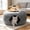 Dark Gray, variant on DUNCHATY 2-Pack 24" Cat Cave Bed – Felt Peekaboo Tunnel Hideaway for Large Cats, Dark Gray & Gray