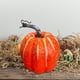 thumbnail image 2 of Calabaza artificial de espuma, calabaza realista para manualidades, simulación de calabaza, de otoño, calabaza decorativa para mesa y chimenea Naranja redonda Macarena Calabaza de simulación, 2 of 8
