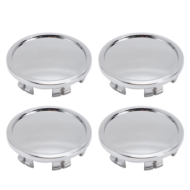4PCS Wheel Center Caps 75mm Outer Diameter Scratch and Rain Proof Excellent Sealing for Vehicles