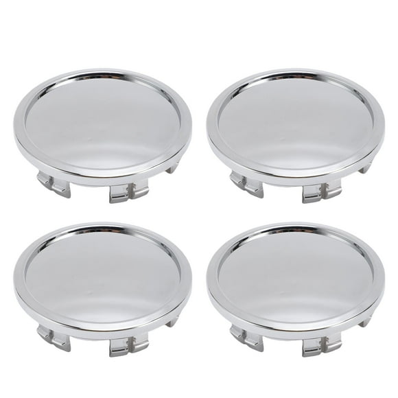 4PCS Wheel Center Caps 75mm Outer Diameter Scratch and Rain Proof Excellent Sealing for Vehicles