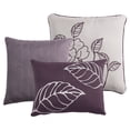 thumbnail image 5 of Mainstays 7-Piece Plum Roses Comforter Set, King, 5 of 5