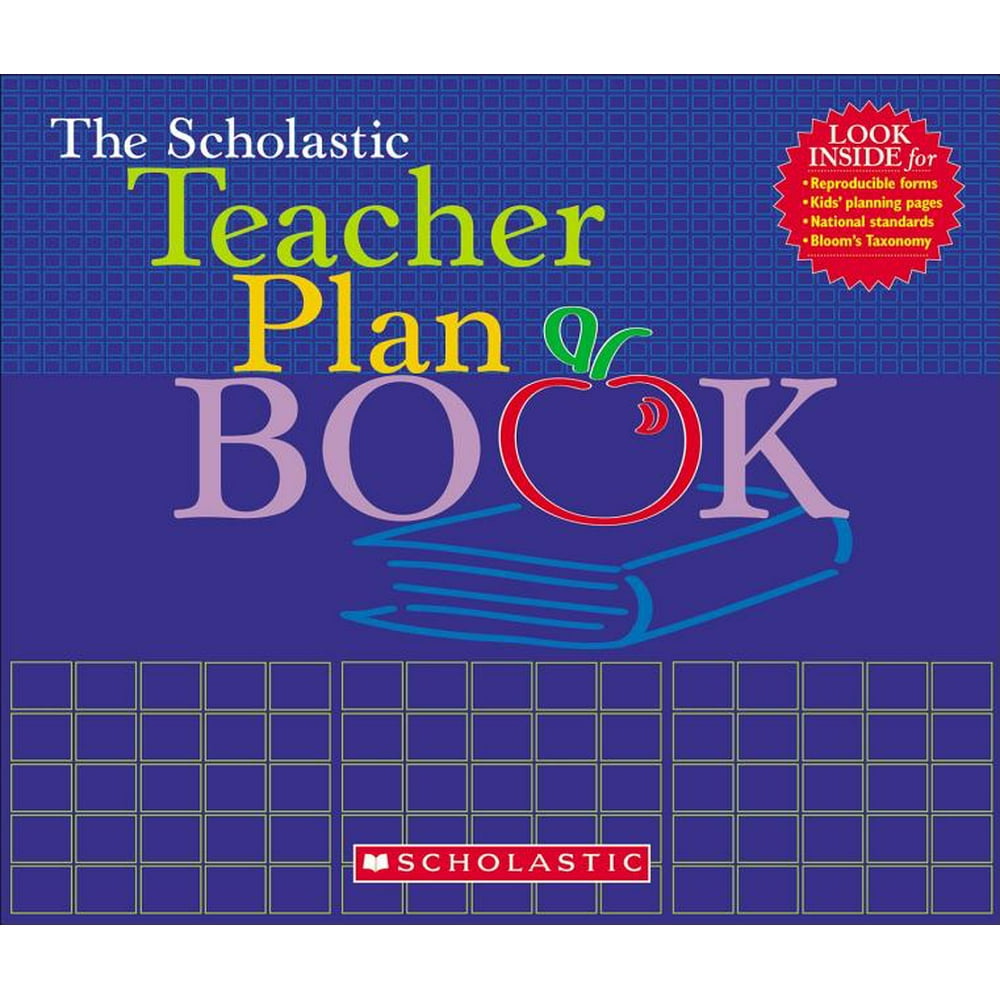 The the Scholastic Teacher Plan Book (Updated) (Paperback) Walmart