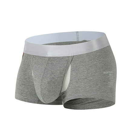 

Knosfe Men s Pouch Boxer Briefs Stretch Solid Color Moisture-Wicking Underwear XXL