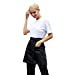 thumbnail image 3 of Men Women Short Waist Bistro Apron Holding Server Book Pen Card Money Kitchen, 3 of 10