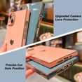 thumbnail image 5 of for iPhone 14 Plus Case Glitter Magnetic Compatible with MagSafe Full Camera Lens Protection Luxury Plating Cute Bling Clear Shockproof Slim Phone Case for Women Girls(Light Pink), 5 of 15
