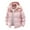 Pink, variant on LTTVQM Men's Puffer Jacket Thickened Winter Coat Warm Stand Collar Color Block Zip Up Hooded Jacket Ski Puffer Coat Black 2XL