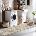 thumbnail image 5 of Moroccan Trellis Washable Rug, Kitchen Rugs for Entryway Bathroom, Non-Slip Indoor Door Mat Ultra-Thin, Small Oriental Throw Carpet for Bedroom Entry, 5 of 6