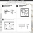 thumbnail image 3 of Chicology RMBF2364 Cordless Roman Shades & Soft Fabric Window Blind, Belgian Flax - 23 x 64 in., 3 of 8