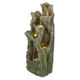 thumbnail image 4 of Alpine Corporation Tree Trunk Fountain with Lights, 4 of 4