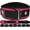 Pink, variant on RDX Weight Lifting Belt, 6 Inch Curved Padded Back Lumbar Support, Functional Fitness Strength Training, Core Exercise Workout Bodybuilding Powerlifting Deadlifts Squats, Home Gym Equipment