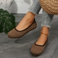 thumbnail image 5 of Wensltd Women Flats Wide Width Breathable Slip On Shoes for Office, Casual Outings, 5 of 9