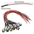 thumbnail image 3 of Kenally 10 unids/set ABS luz indicadora automática portátil 60lm IP55 reemplazo impermeable camión barco Panel lámpara eléctrica Accesorios Bombillas para automóviles Kenally VI017253-00B, 3 of 6