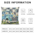 thumbnail image 5 of PHYHOO Pillow Covers Buffalo Plaid Daisy Spring Pillows Decorative Throw Pillows Light Blue Pillowcase Spring Decorations Farmhouse Decor for Couch Sofa, 5 of 5
