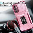 thumbnail image 2 of Funda para GANGXUN Samsung Galaxy A15 5G - Soporte metálico, Función magnética, Rosa, 2 of 5