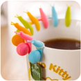 thumbnail image 1 of 10pcs Cute Snail Shape Silicone Tea Bag Holder Cup Mug Candy Colors Gift Set, 1 of 5