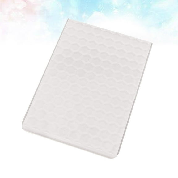 MLINS 3D Embossing Dies for Making Stencil Folder in White Plastic Perfect for Album Scrapbooking Paper Craft Decor