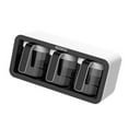 thumbnail image 2 of Maytalsory PP PS Seasoning Box Punch-free Replacement Multi Cup Modern Kitchen Sugar Salt Condiment Container Spice Rack Organizer Black 3 Cups, 2 of 6