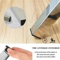 thumbnail image 5 of Square Tubing Plastic Plugs For Weatherability And Long-Lasting Use, Furniture Glide Inserts Offering Easy Installation And Good Stability, Black Moisture-Proof Inserts (Pack Of 20), 5 of 5
