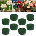 thumbnail image 1 of Paquete de 8 unidades de bloques de espuma para exhibición de flores frescas/flores secas redondas de espuma Floral, decoración de arreglos florales Soledad Espuma Floral, 1 of 9