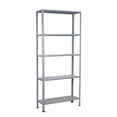 thumbnail image 1 of Estante Organizador ADF Estantería Anaquel Metálico Ajustable 5 Repisas 190x84x30 cm Multiusos Color Gris, 1 of 7