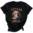 thumbnail image 1 of T-Shirt d'Été à Manches Courtes pour Femmes, Col Rond, Léger et Confortable, pour Usage Quotidien, 1 of 3