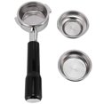 thumbnail image 1 of 58MM Bottomless Stainless Steel Professional Espresso Coffee Machine with Single and Dual Cups Filt, 1 of 5