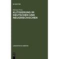 thumbnail image 1 of Klitisierung Im Deutschen Und Neugriechischen, 1 of 1