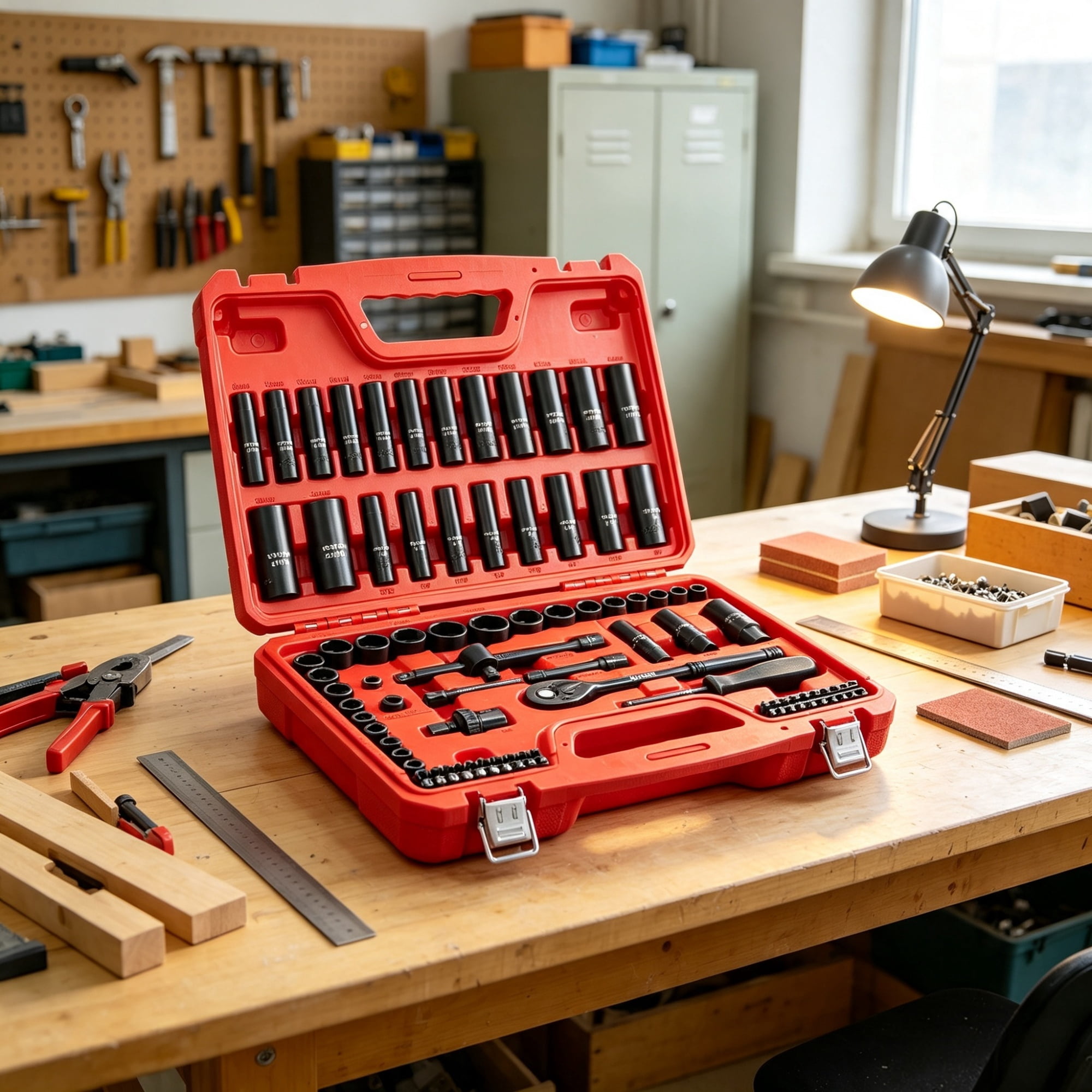 3/8" Drive 96-Piece Impact Socket Set