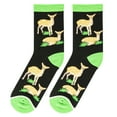 thumbnail image 6 of Crazy Socks Baby Deer Fun Print Novelty Crew Socks for Women, 6 of 6