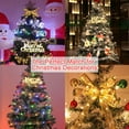 thumbnail image 5 of Christmas Tree LED Ribbon Lights Decoration, 32.8Ft 100 LED Lights Battery Operated Christmas Ribbon Fairy String Lights, Xmas Ribbon Lights for Christmas New Year Wedding Party Stairways Decoration, 5 of 5