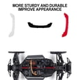 thumbnail image 4 of ZheElen RCGOFOLLOW 1pcs Aluminum Alloy Durable Front Rear Bumpers Anti-collision Board For 1/7 Rc Front Rear Bumpers Anti-collision Board 6S Red, 4 of 6