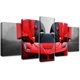 thumbnail image 2 of 5 Cuadros Decorativos Ferrari Rojo Puertas Abiertas Canvas Listo Para Colgar Jungle Art Impresion Tela Arte, 2 of 8