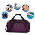 thumbnail image 1 of Bolsa de fitness Bolsas de gimnasio portátiles de gran capacidad para fútbol al aire libre (púrpura) Ndcxsfigh Para Estrenar, 1 of 7