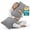 Gray-gray Side, variant on Oubonun 21"x 54" Adjustable Body Pillow, Full Body Support for Side Sleepers, Soft Breathable Fabric, Support for Back, Hips & Knees