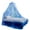 Blue, variant on opvise Bed Canopy Easy Installation Fluorescent Stars Design Kid Room Round Top Children Crib Bed Tent Household Supplies Pink