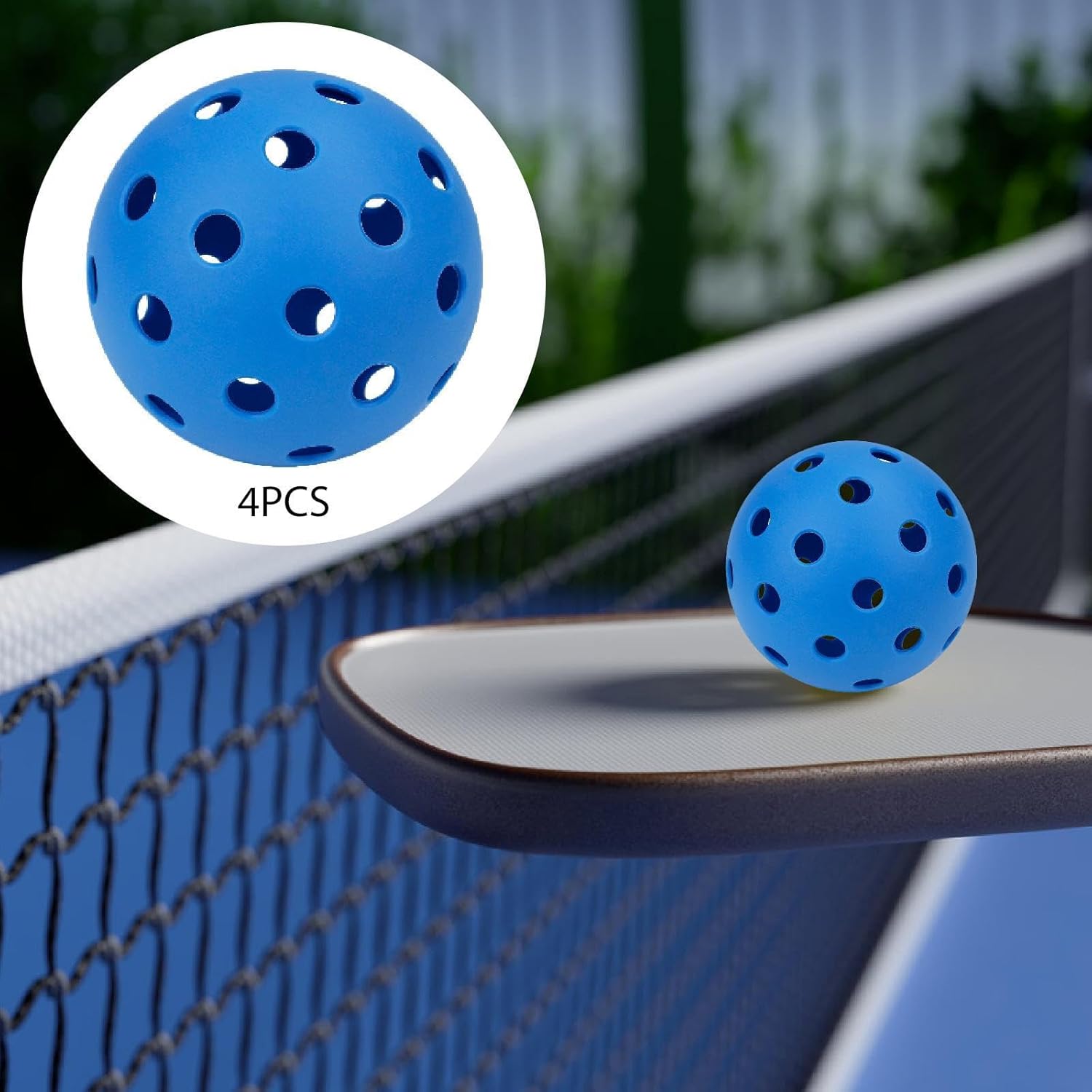 Pickle Balls 4 Pack Glow in The Dark Light up Pickleball Balls Usapa Approved Ideal for Indoor and Outdoor Pickleball Games as Sports Equipment Gifts for Pickleball Aficionados