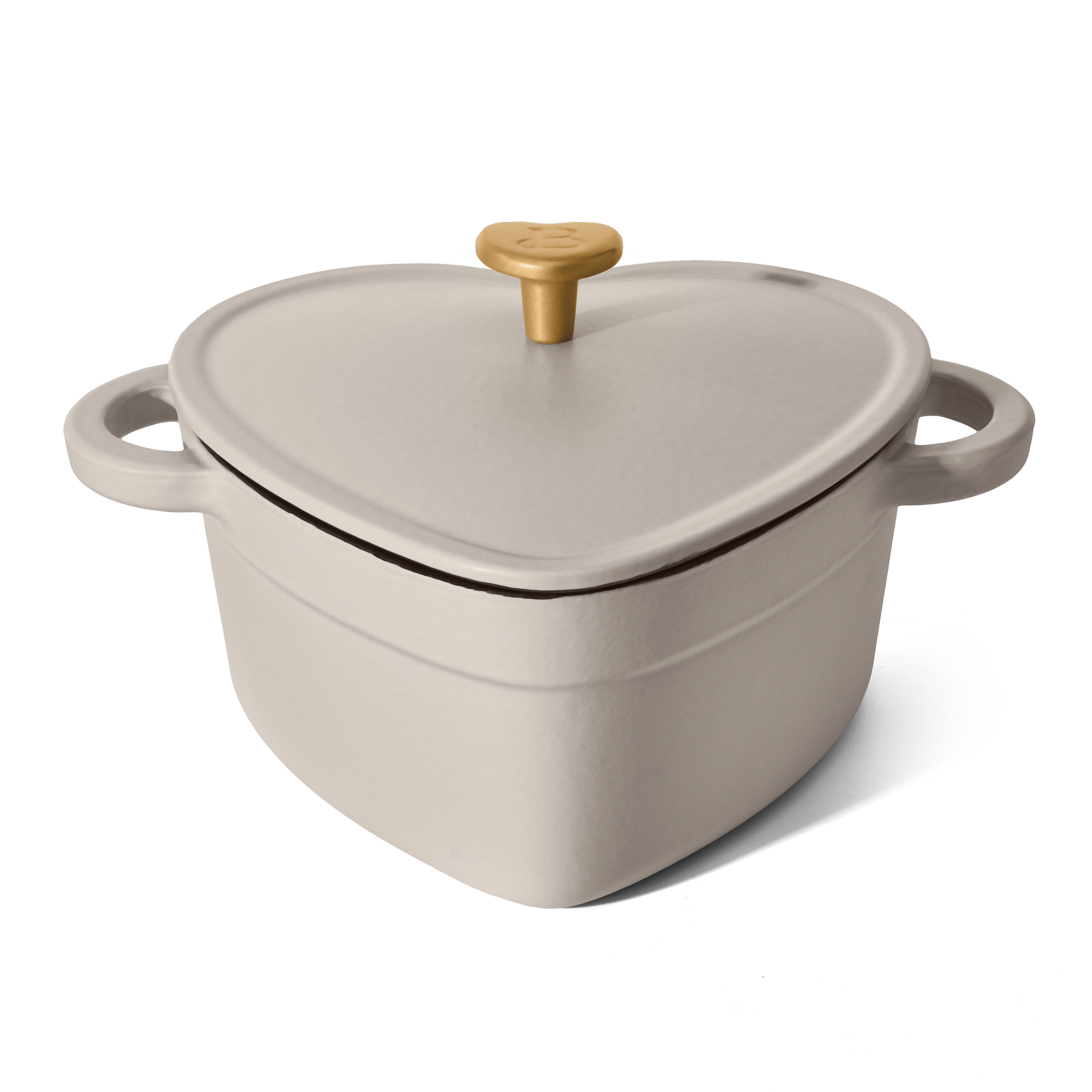 Beautiful by Drew Barrymore 2-Quart Heart Dutch Oven photo 3