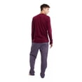thumbnail image 3 of Pijama Hombre Playera Tejido De Punto ALG. Pantalon Popelina, 3 of 8