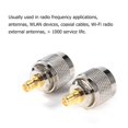 thumbnail image 2 of PL259 UHF-J macho a SMA-K conector hembra adaptador de antena de radio coaxial RF, 2 of 7