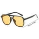 thumbnail image 2 of Gafas de sol retro cuadradas para hombre y mujer, gafas de moda con montura elegante para un look moderno, 2 of 2