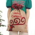 thumbnail image 1 of Large Christmas Candy Bag Gift Snowman Deer Christmas Decoration-22.8"x14.5", 1 of 6