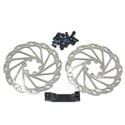 JUIN TECH R1 Hydraulic Road CX Disc Brake set 160mm w/ Rotor (Front+Rear), Red #JT1906