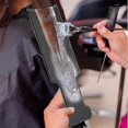 thumbnail image 2 of 4 Pieces Balayage Highlighting Board With Teeth Hair Dye Paddle Highlighting Brush, 2 of 5