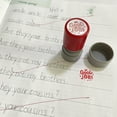 thumbnail image 6 of WAFJAMF Pack of 6 Sorted Teacher Stamp Teachers Self-Inking Rubber Stamps Teacher Review Photosensitive Stamps Behavior Stamps for Education, 6 of 6